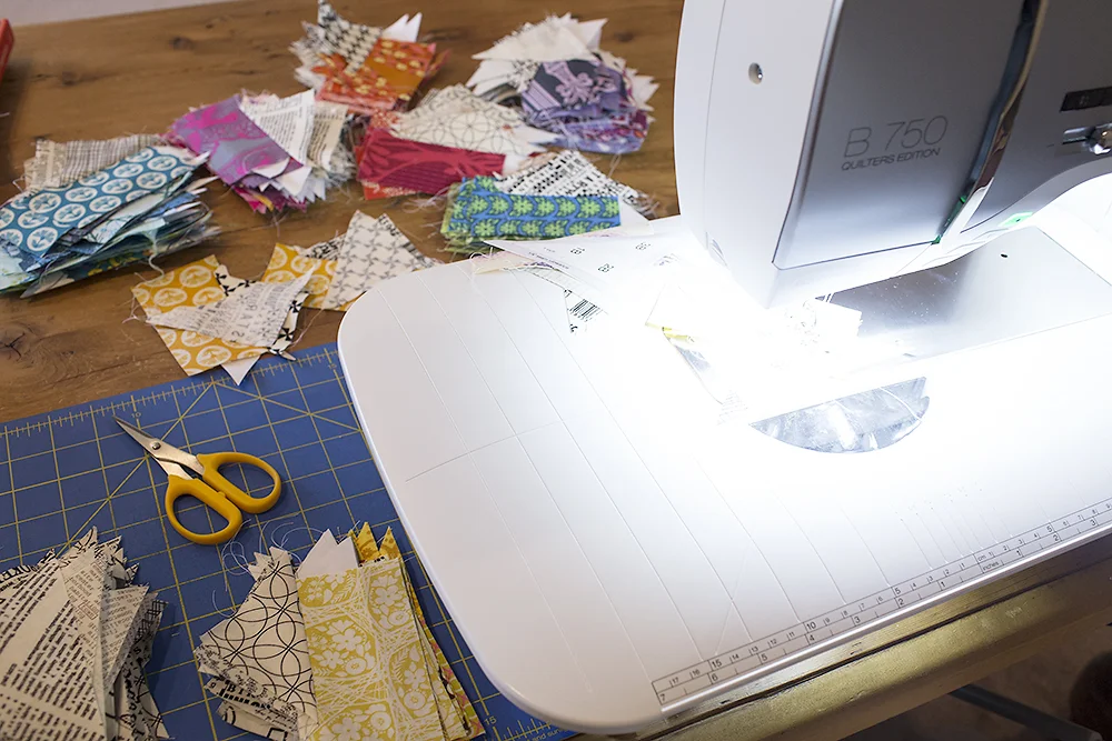 Poinsettia Quilt Progress : Fresh Lemons Quilts