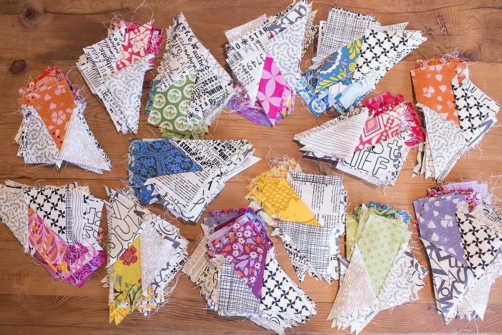 Poinsettia Quilt Progress : Fresh Lemons Quilts