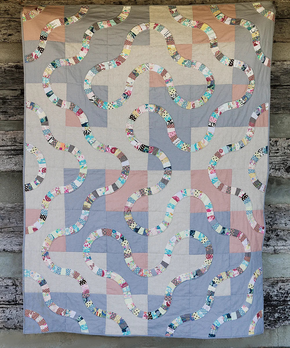 Snake Trail Quilt by Lorellen Moore : Fresh Lemons Quilts