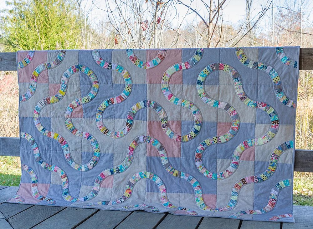 Snake Trail Quilt by Lorellen Moore : Fresh Lemons Quilts