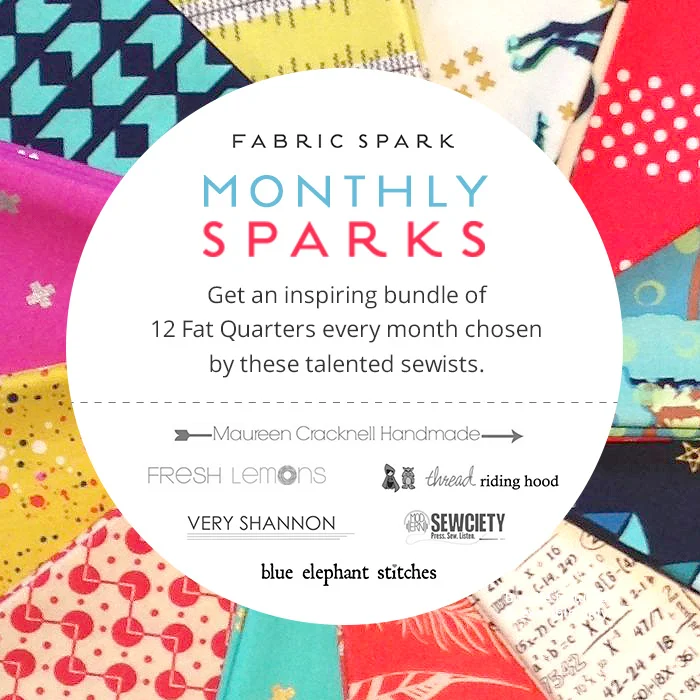 Monthly Sparks and Fabric Spark : Fresh Lemons Quilts