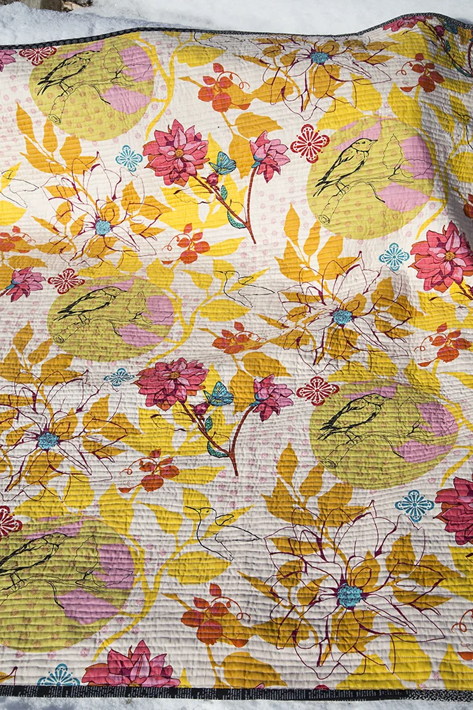 Poinsettia Quilt : Fresh Lemons Quilts