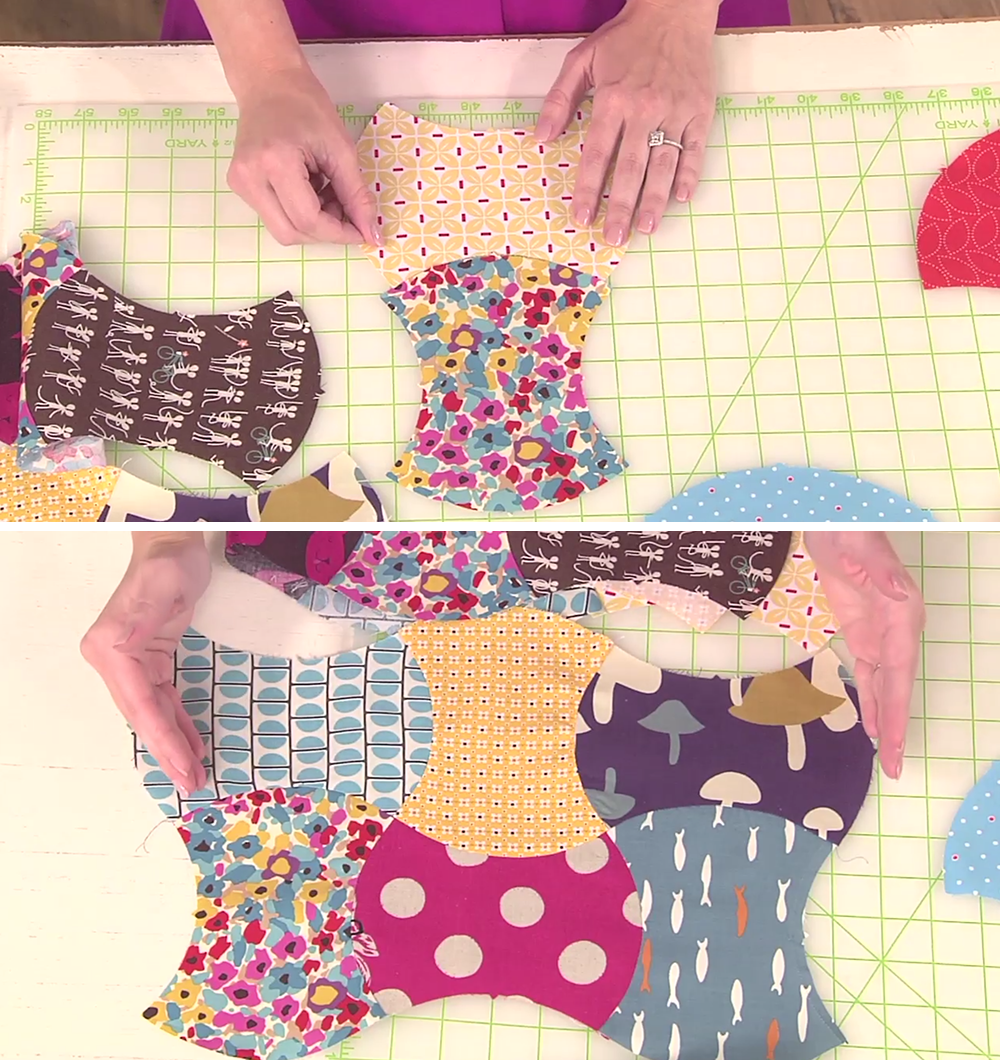 Sewing Techniques for Accurate Curved Piecing by Angela Pingel