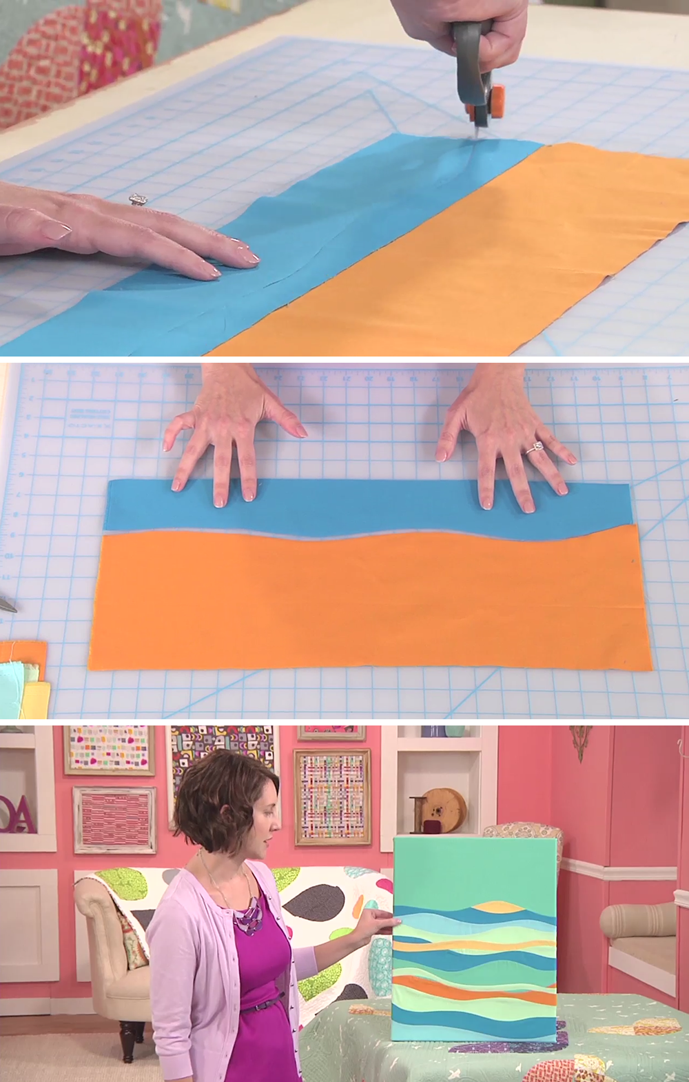 Sewing Techniques for Accurate Curved Piecing by Angela Pingel
