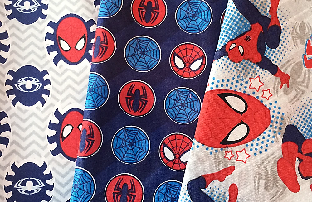 Spidey Quilt Fabric : Fresh Lemons Quilts
