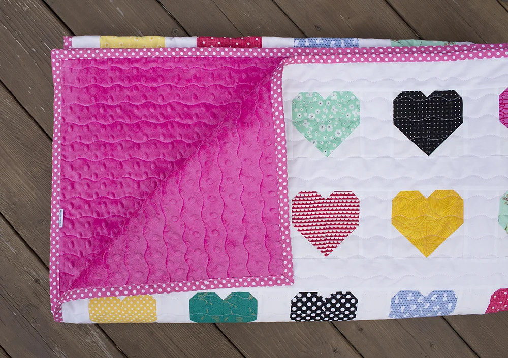 Hanna Hearts Quilt : Fresh Lemons Quilts