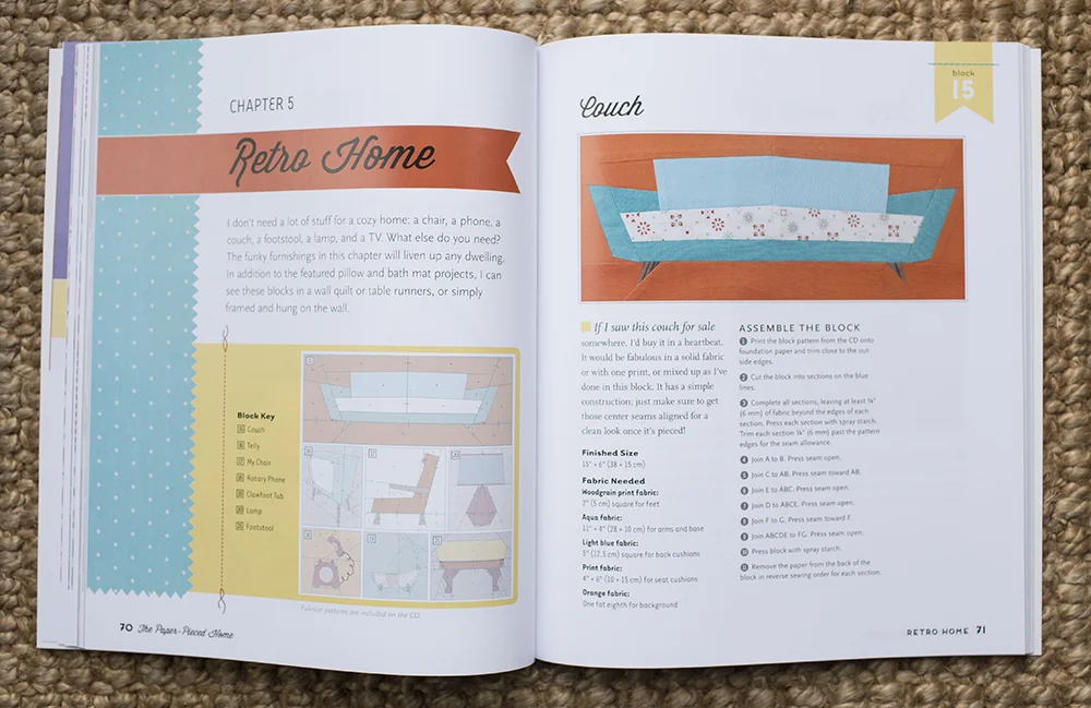 The Paper Pieced Home by Penny Layman