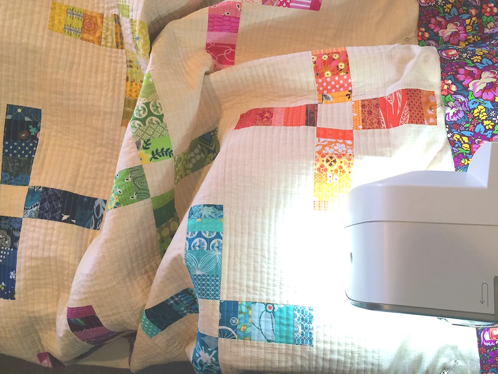 Straight Line Quilting : Fresh Lemons Quilts