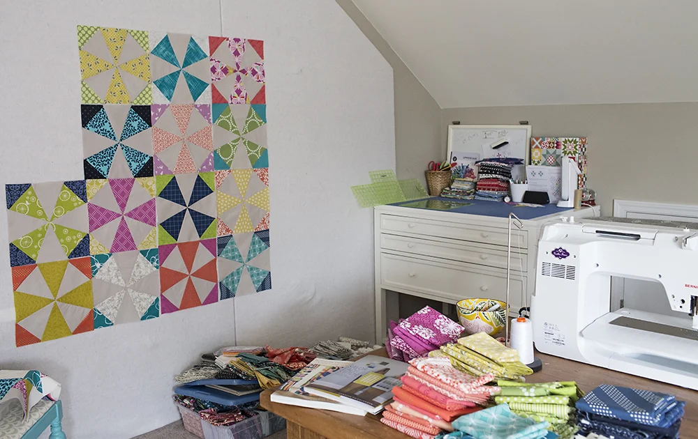 Kaleidoscope Quilt Progress : Fresh Lemons Quilts