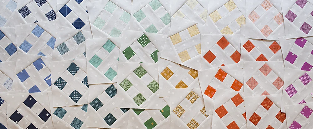 Four Square Quilt Blocks at Fresh Lemons Quilts