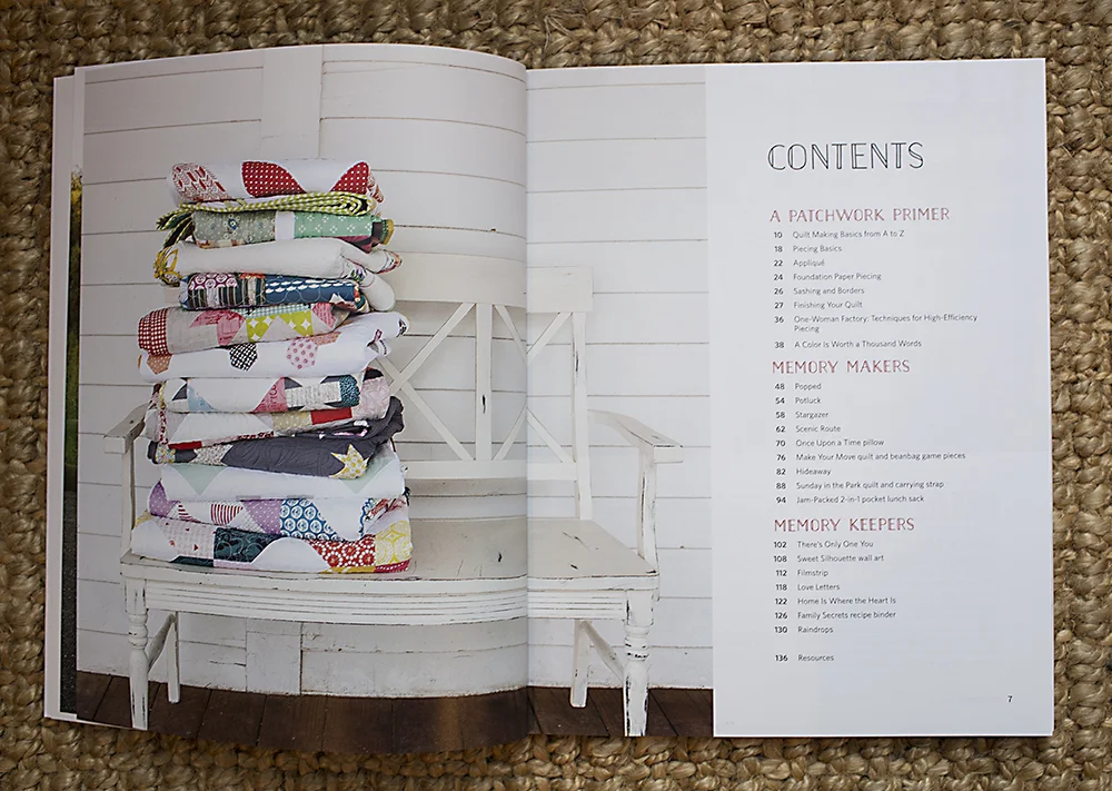 For Keeps : Meaningful Patchwork for Everyday Living by Amy Gibson : Fresh Lemons Quilts