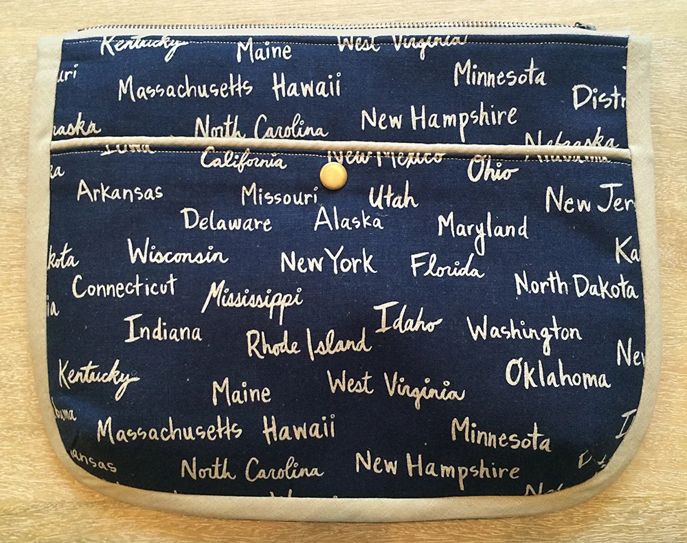 Tablet Case / Pattern from Handmade Style by Anna Graham : Fresh Lemons Quilts