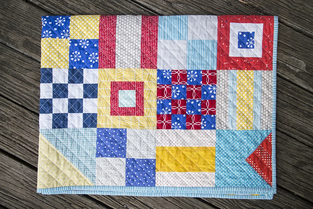 Nautical Quilt, pattern by Cluck Cluck Sew : Fresh Lemons Quilts