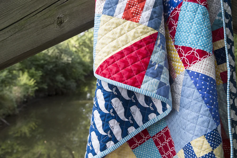Nautical Quilt, pattern by Cluck Cluck Sew : Fresh Lemons Quilts