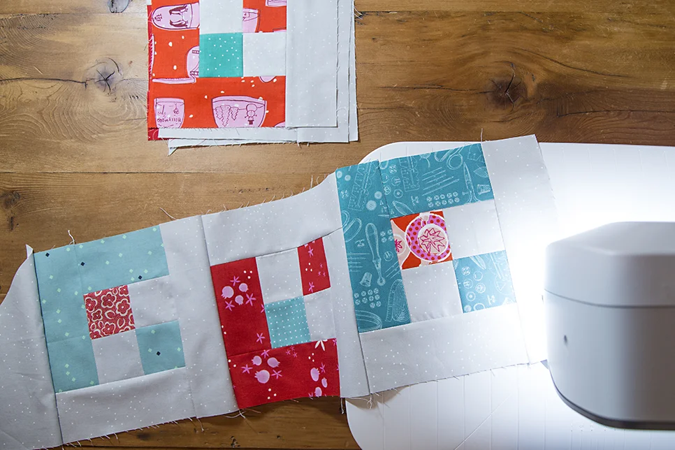 Snowflake Quilt Progress : Fresh Lemons Quilts