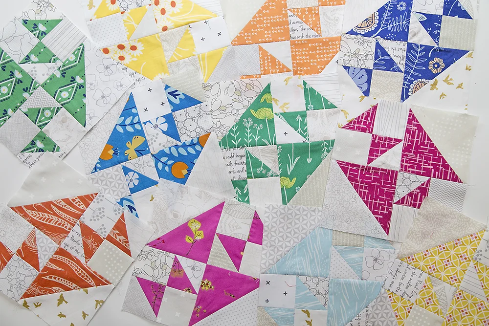 Crosses and Losses quilt blocks : Fresh Lemons Quilts