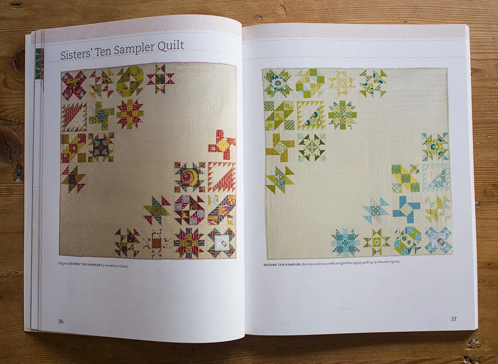 Sister Sampler Quilts by AnneMarie Chany : Fresh Lemons Quilts
