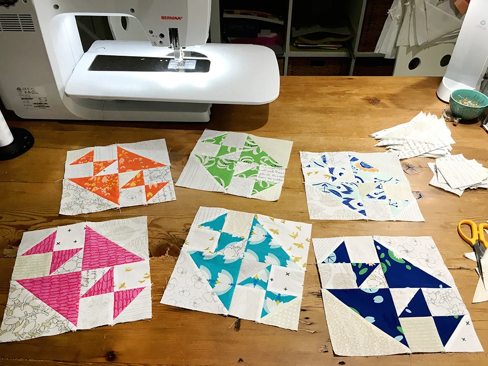 Crosses and Losses Block Construction : Fresh Lemons Quilts