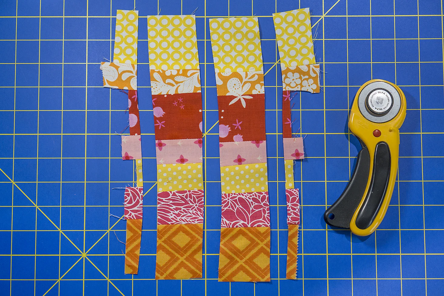 Scrapbox Frames Quilt Block Tutorial