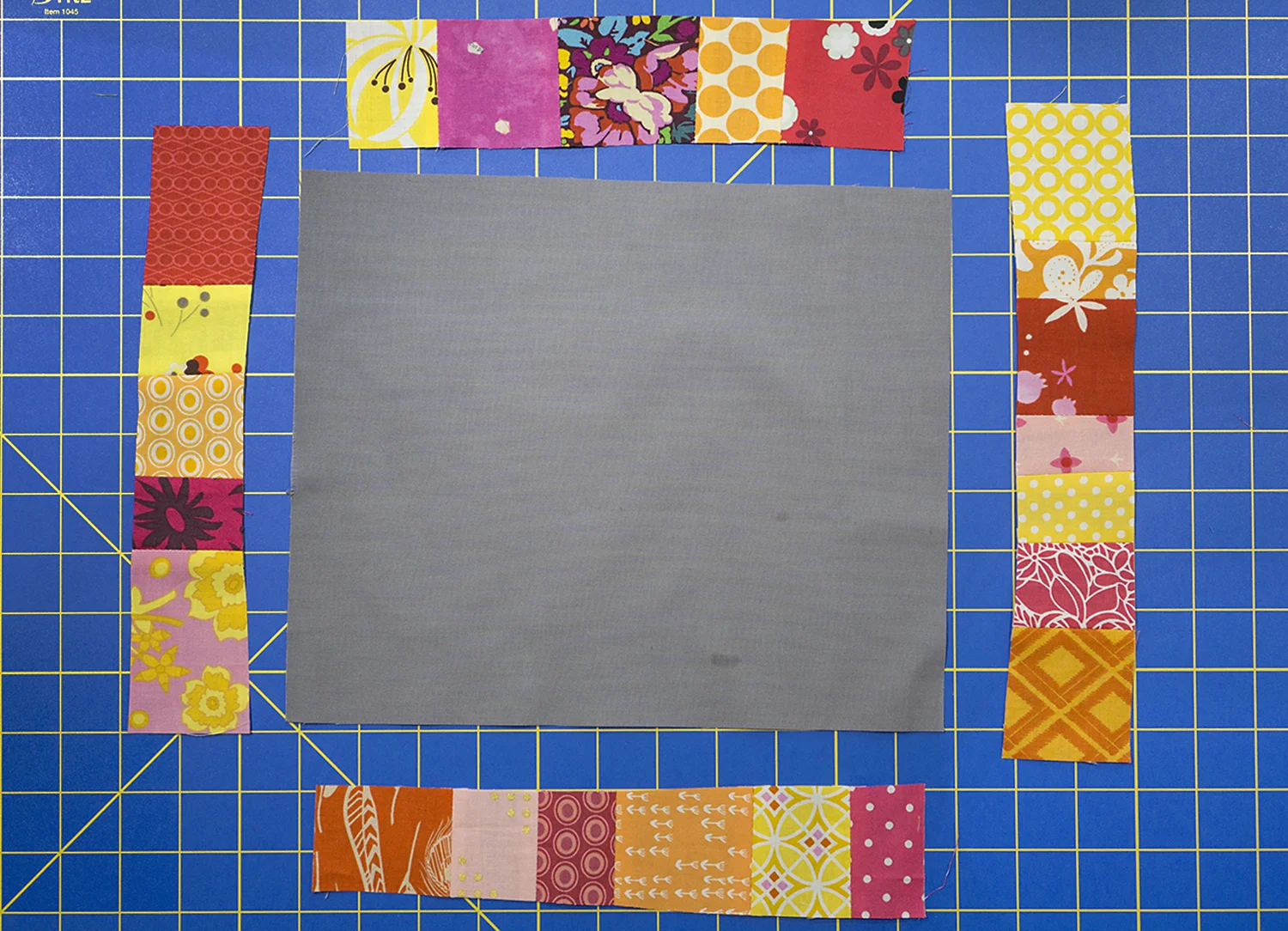 Scrapbox Frames Quilt Block Tutorial