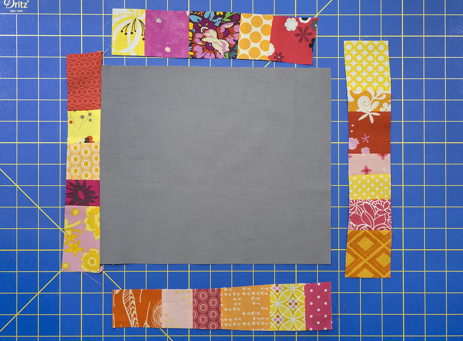 Scrapbox Frames Quilt Block Tutorial