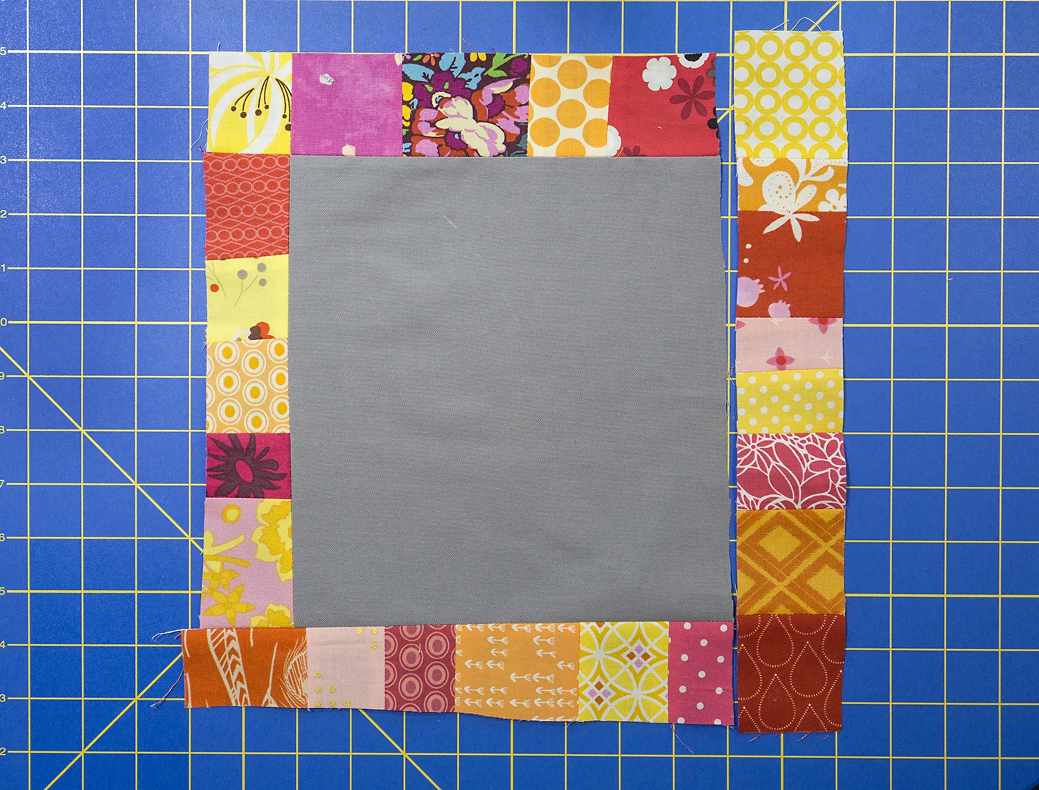 Scrapbox Frames Quilt Block Tutorial