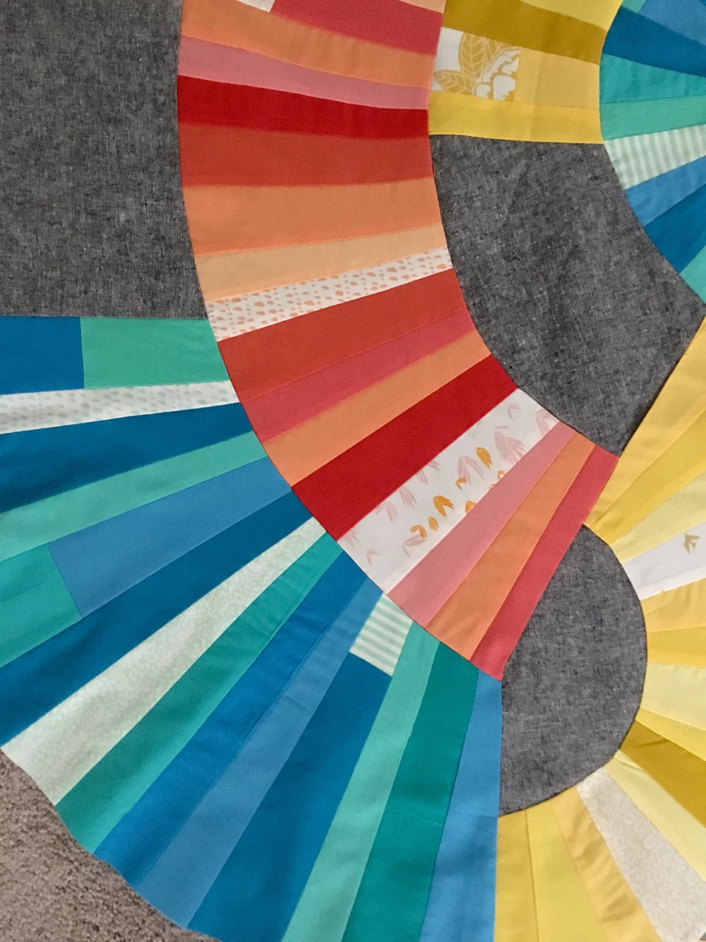Improv Curves : Fresh Lemons Quilts