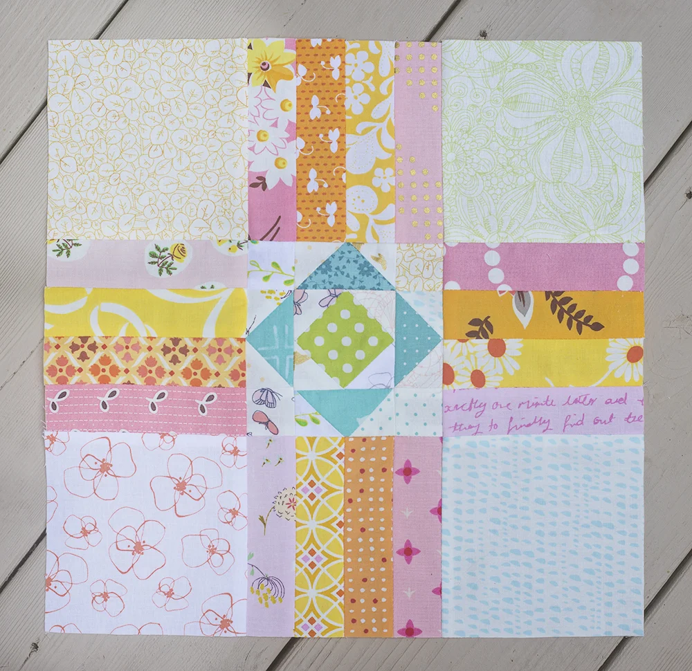 Summer Sampler Series : Week 11 / Ombre Cross by AnneMarie Chany