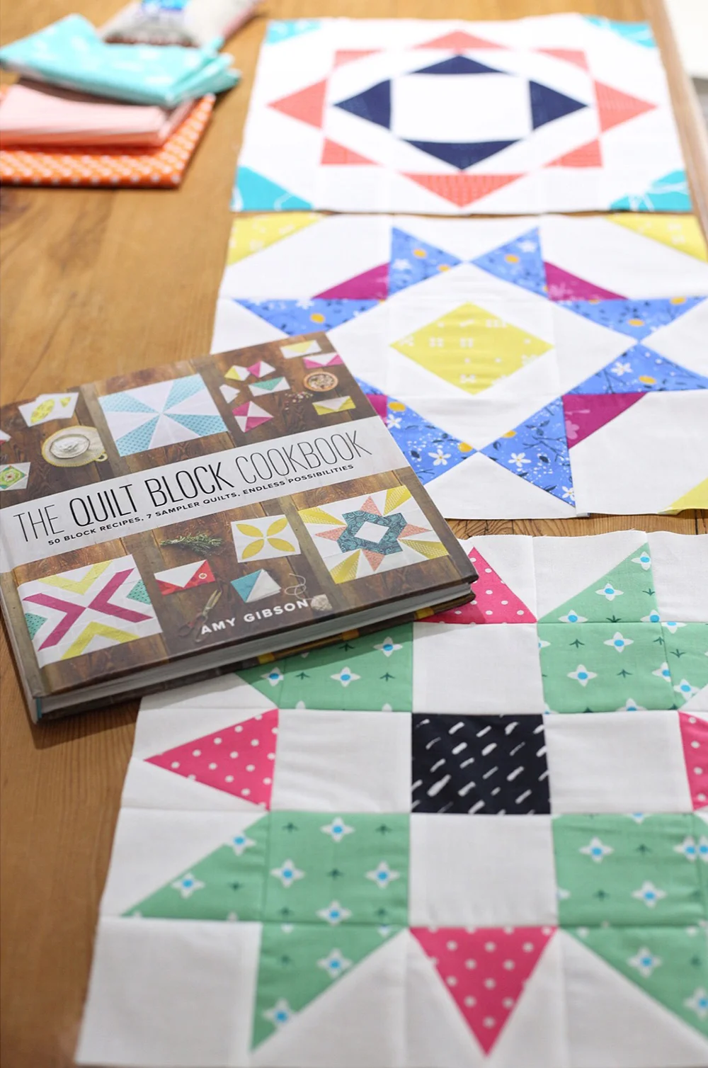 The Quilt Block Cookbook by Amy Gibson : Fresh Lemons Quilts