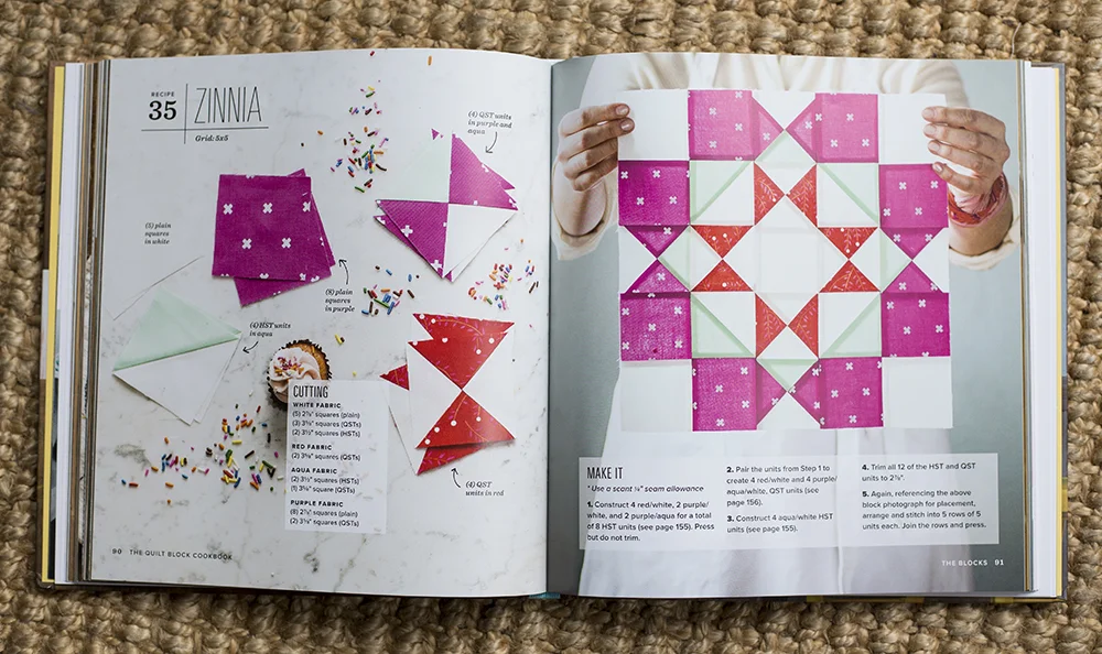 The Quilt Block Cookbook by Amy Gibson : Fresh Lemons Quilts