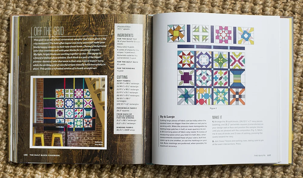 The Quilt Block Cookbook by Amy Gibson : Fresh Lemons Quilts