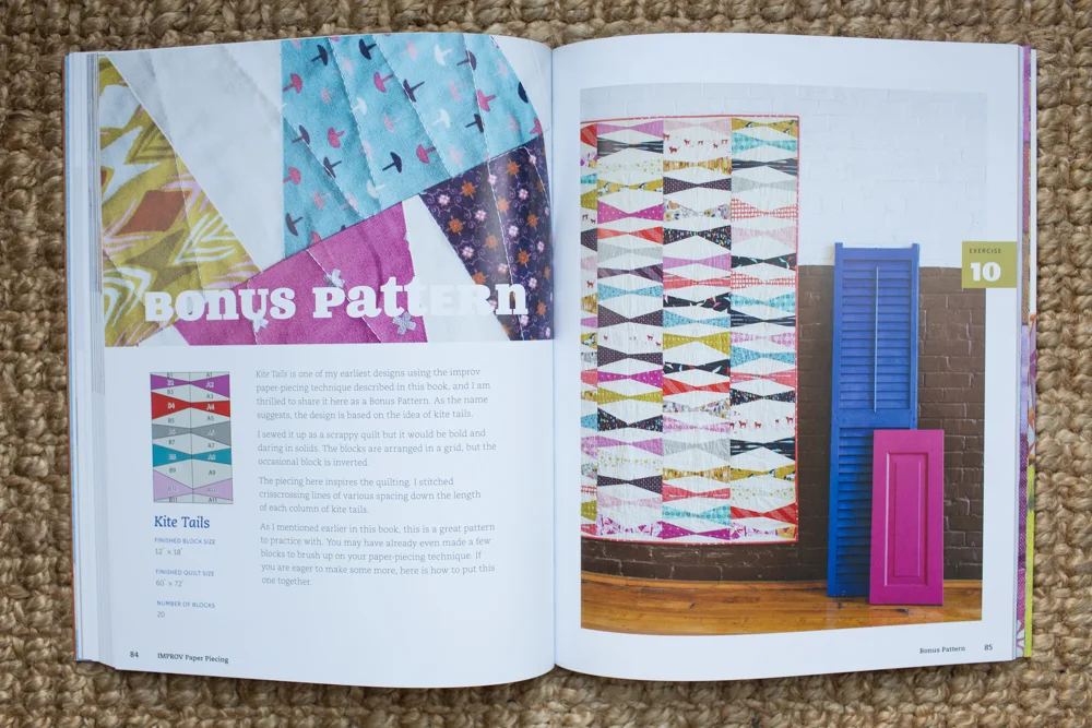 Improv Paper Piecing by Amy Friend : Fresh Lemons Quilts