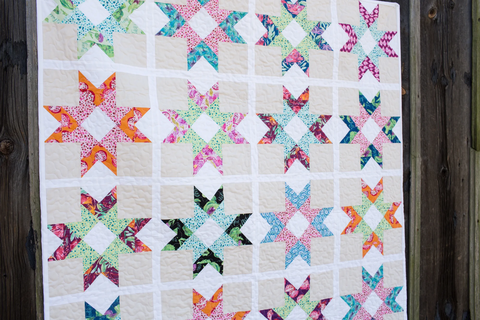 Santa Ana Quilt : Pattern Available at Fresh Lemons Quilts
