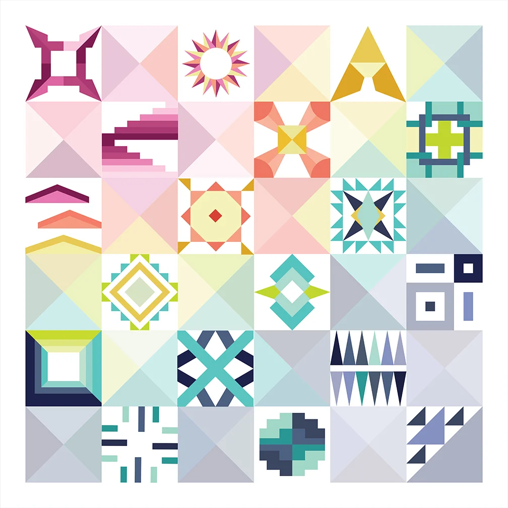 Summer Sampler 2018 Quilt Along