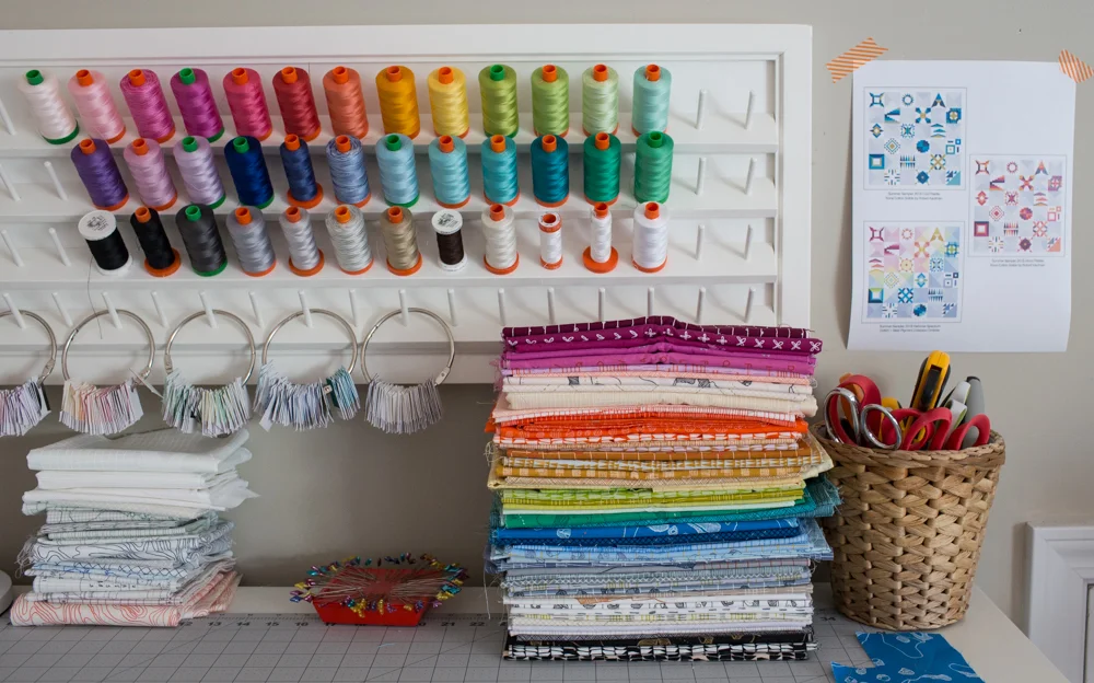 Summer Sampler 2018 Fabric Pull