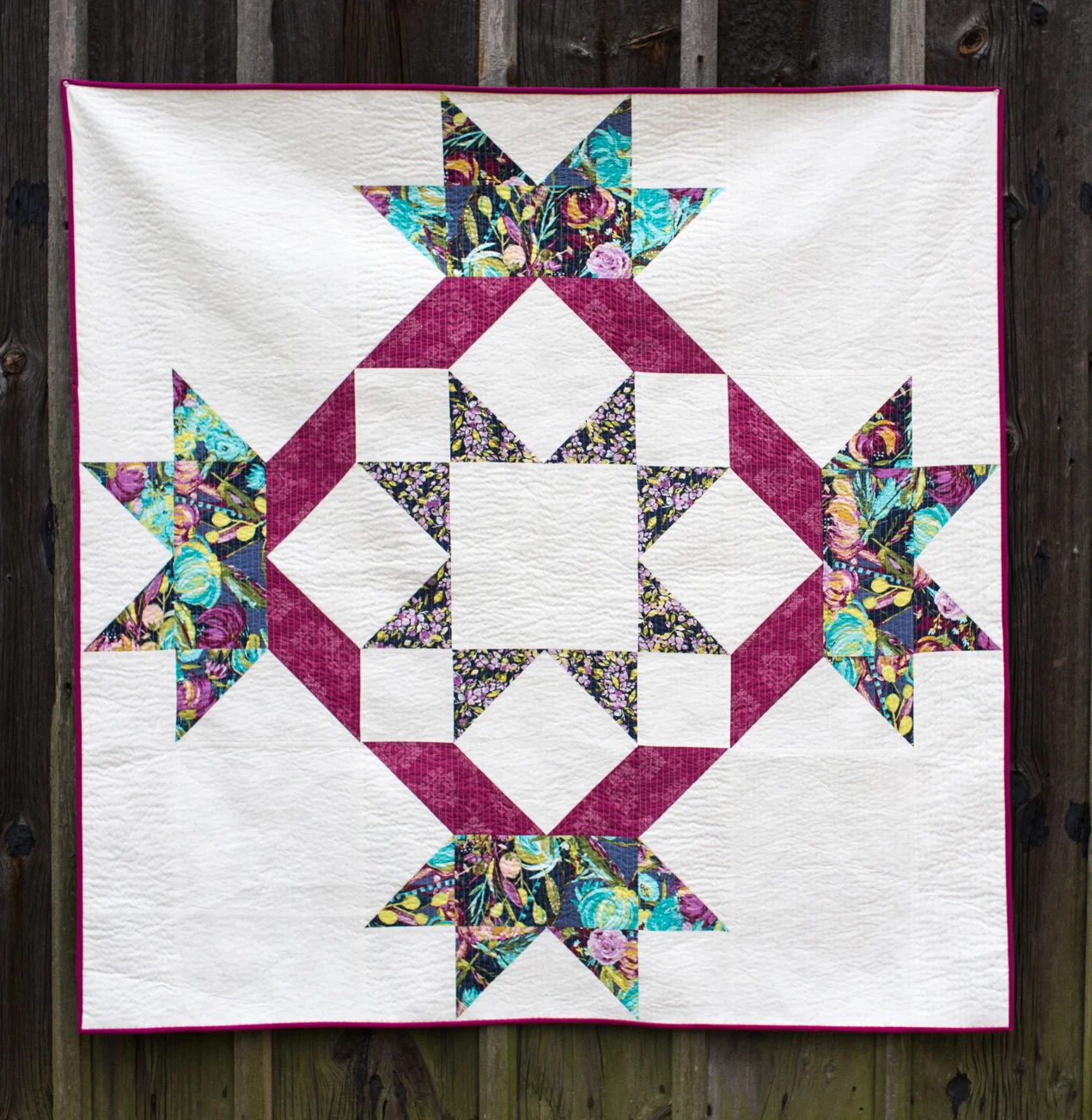 How to Supersize a Quilt Block at Fresh Lemons Quilts