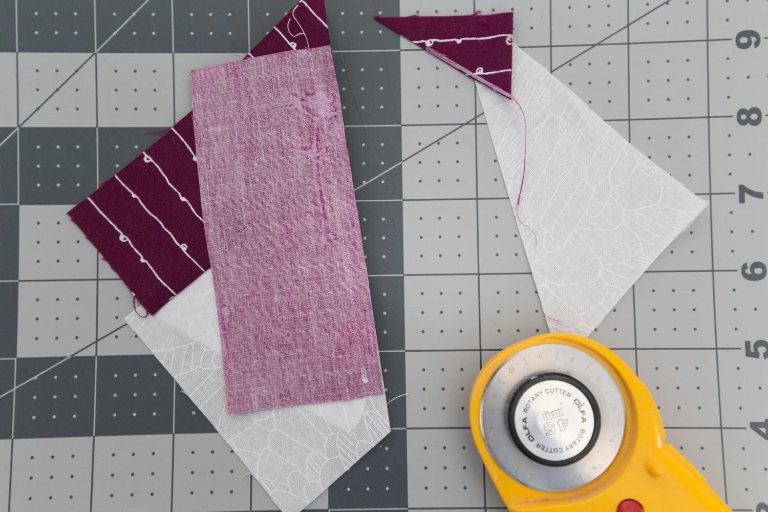 Points Assembly ~ Summer Sampler 2018 at Fresh Lemons Quilts