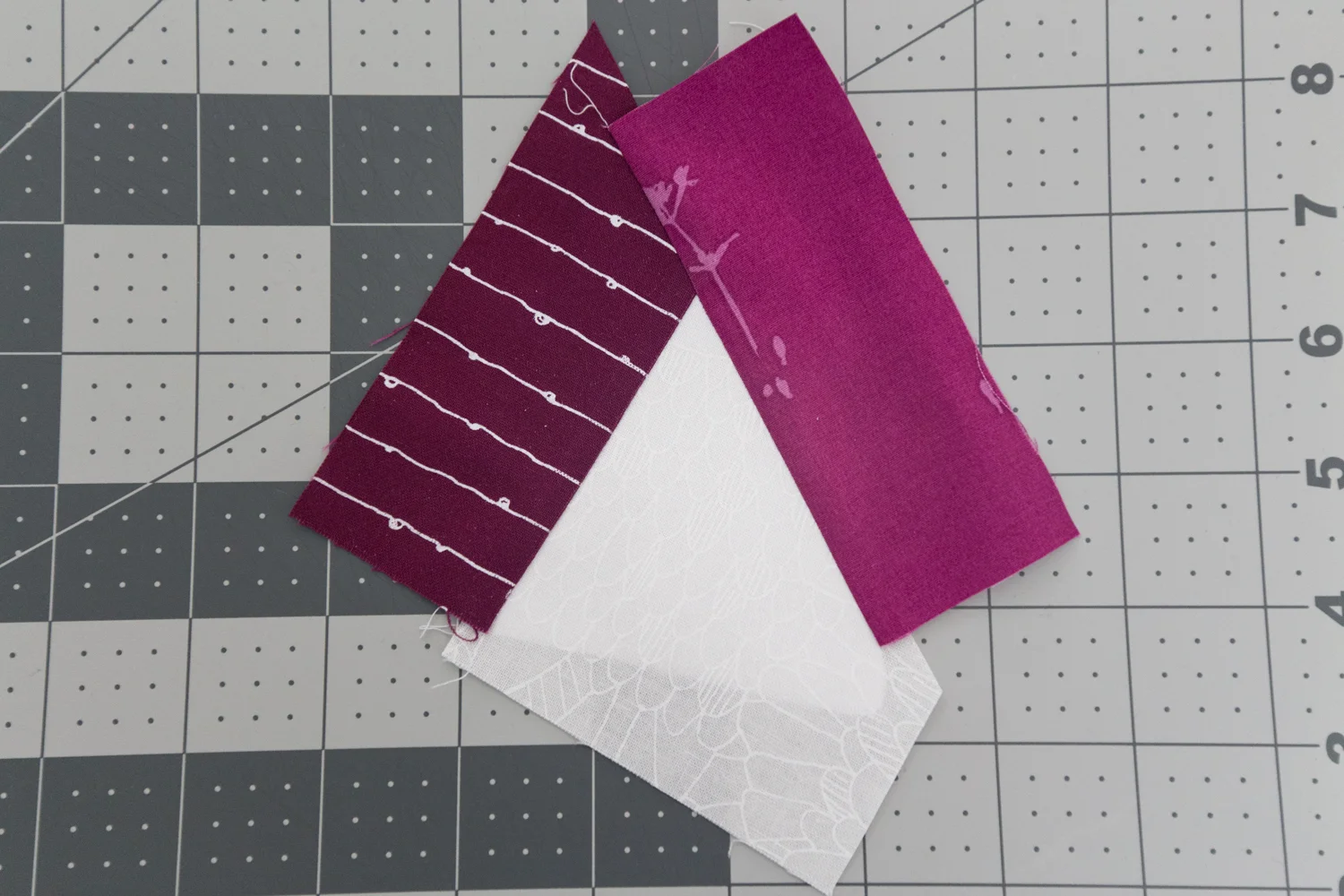 Points Assembly ~ Summer Sampler 2018 at Fresh Lemons Quilts