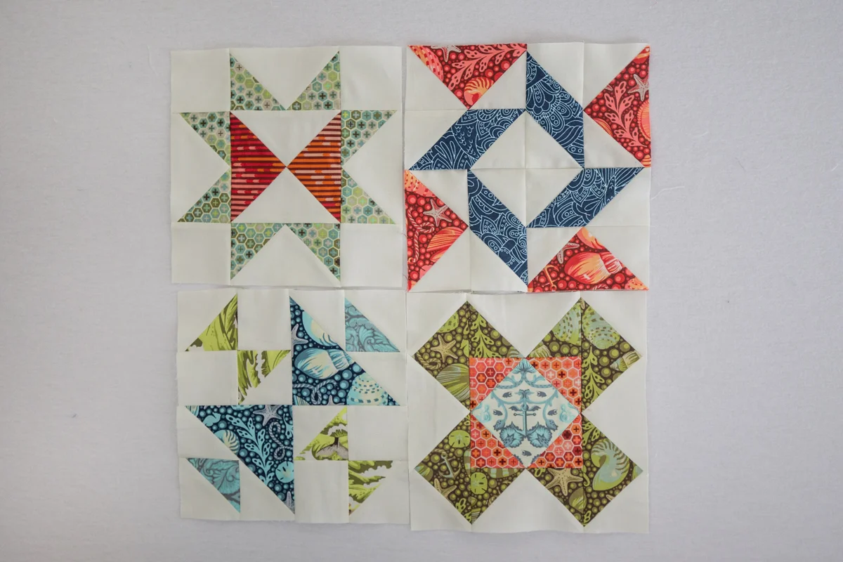 AccuQuilt GO! Fabric Cutter Quilt Blocks ~ Fresh Lemons Quilts