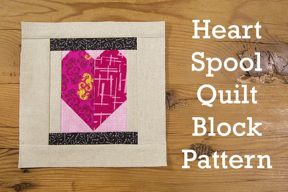 Fresh Spool Series ~ Heart Spool Block