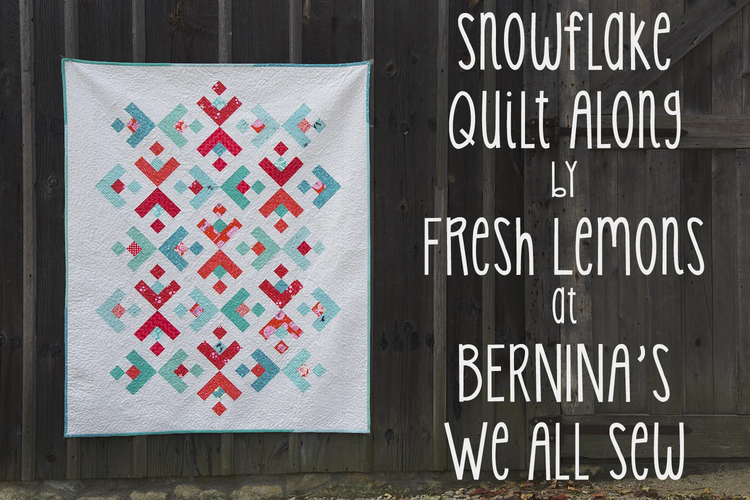 Snowflake Quilt Along ~ Week 2