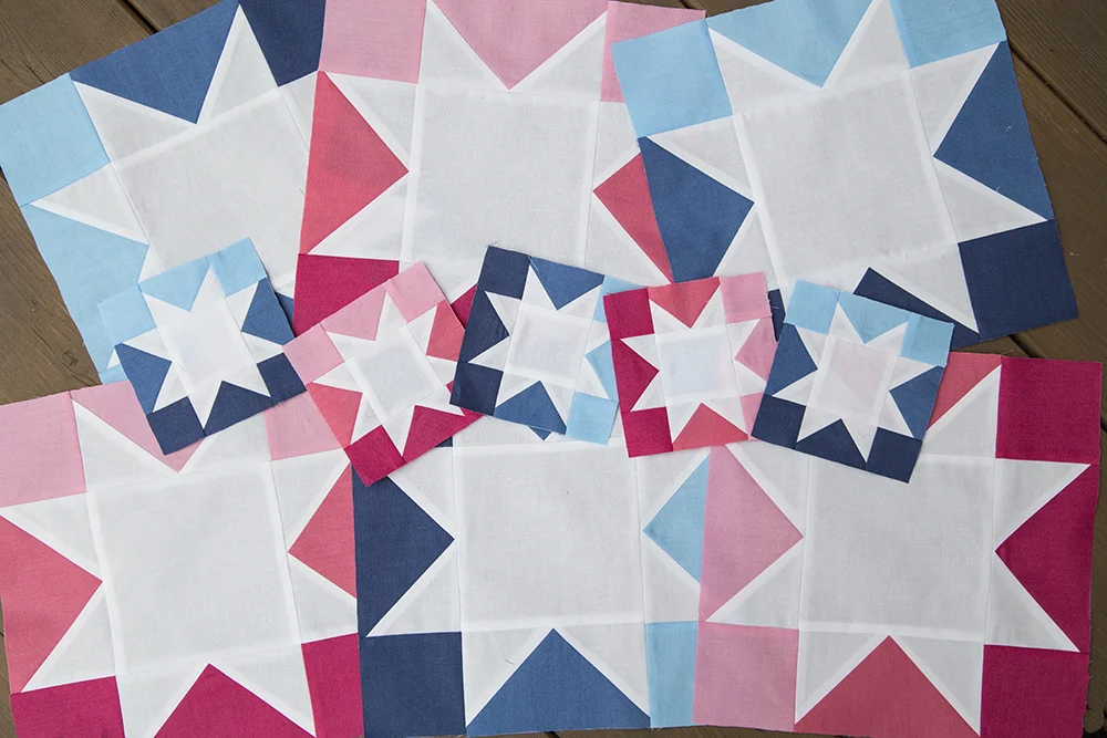 Summer Sparkle Quilt Along ~ Week 2