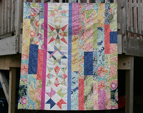 Solstice Stars Series : Quilt Top
