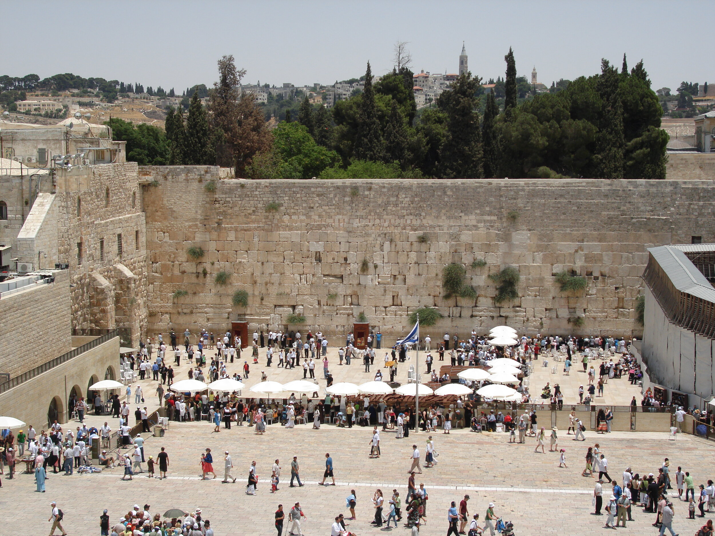 Israel Wailing Wall. 2008.