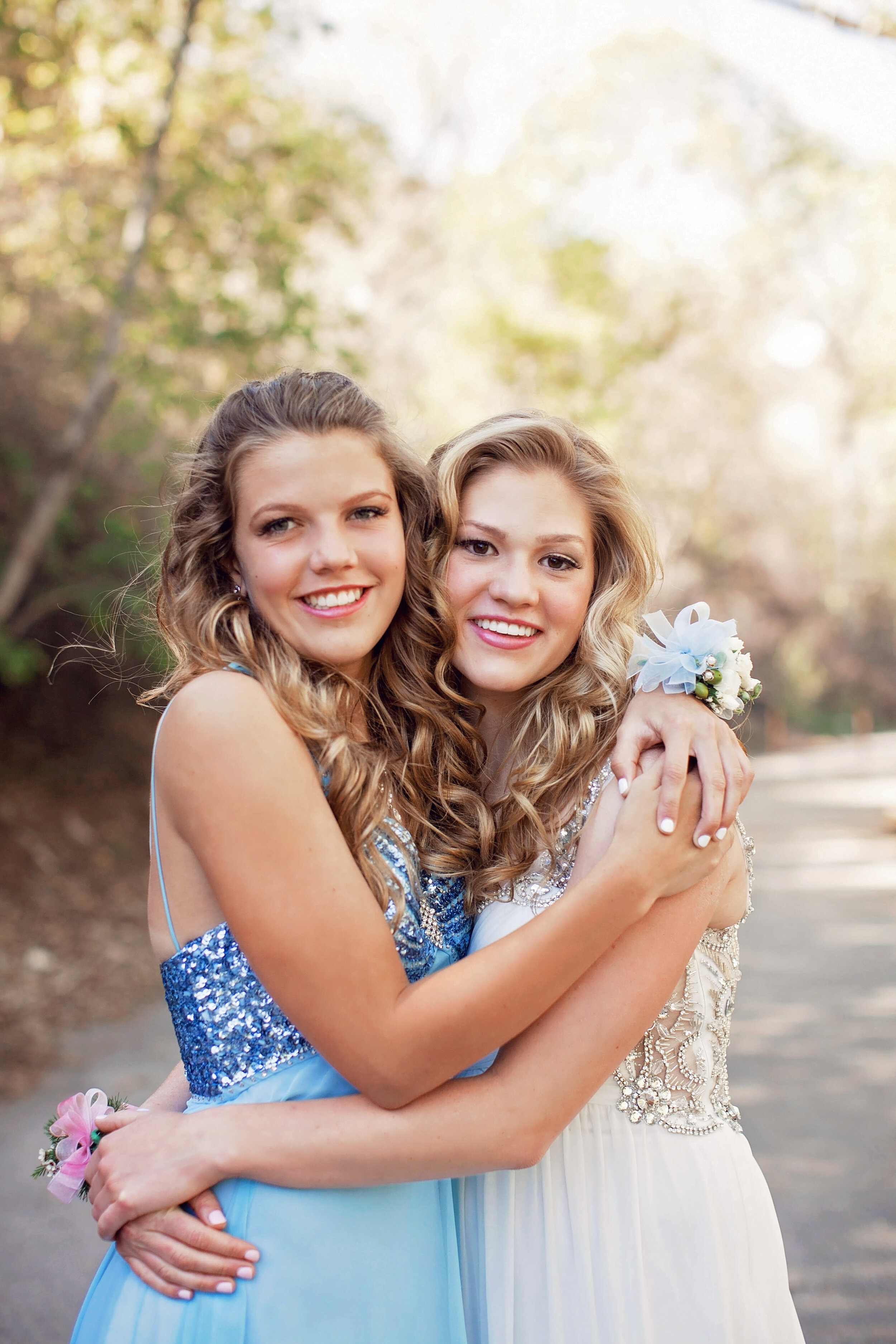 Erika and McKayla. 2015. Prom.