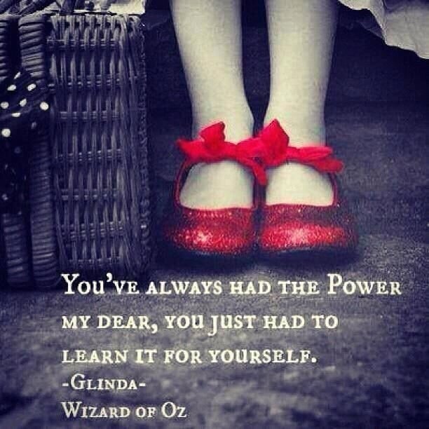 You have always had the power.