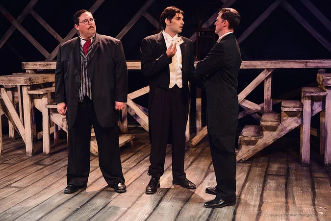 As Harry Houdini in Jaime Robledo’s “Watson and The Dark Art of Harry Houdini”, Sacred Fools Theatre, 2015