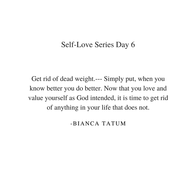 Self-Love Series Day 6: Bianca