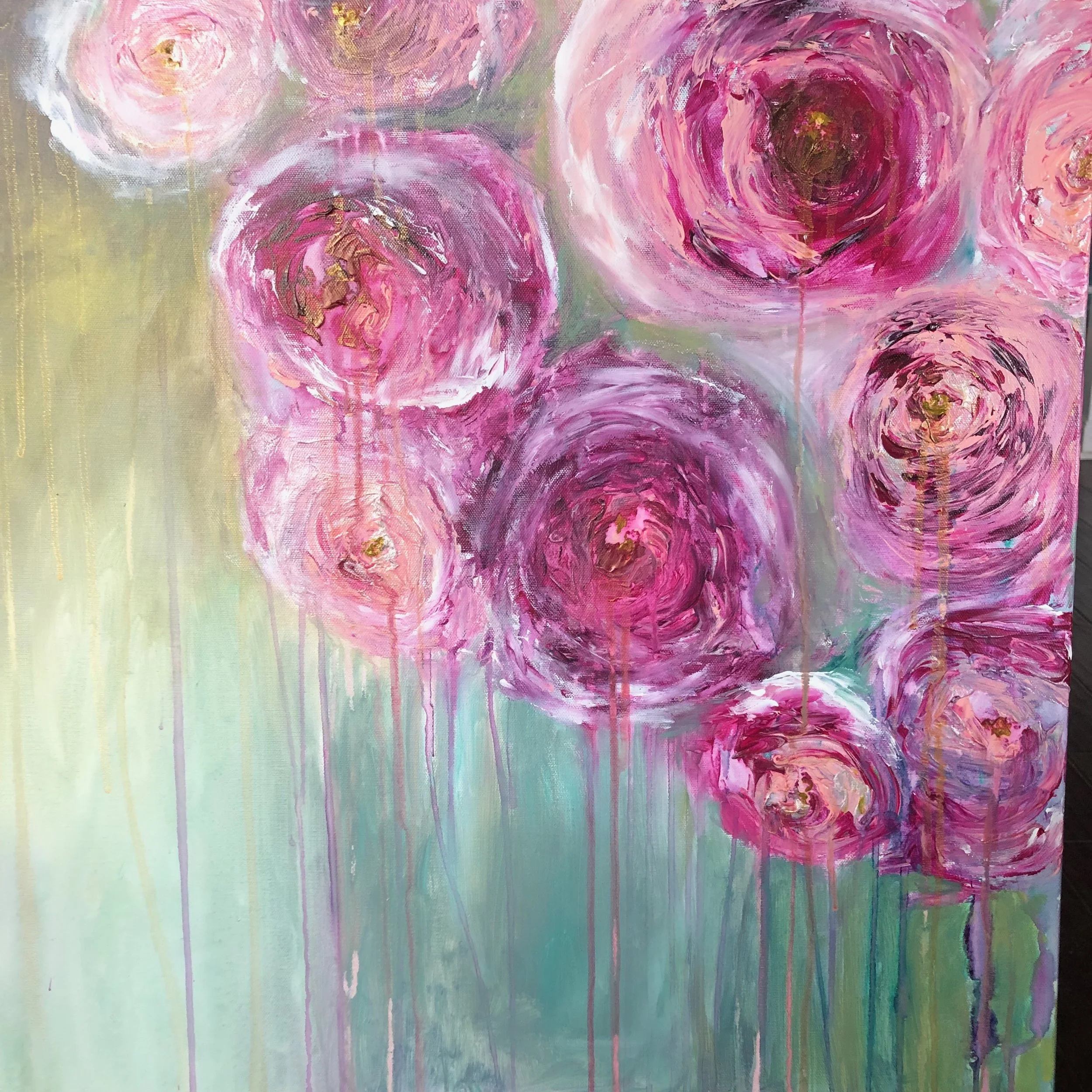 Abstract Floral Acrylic workshop