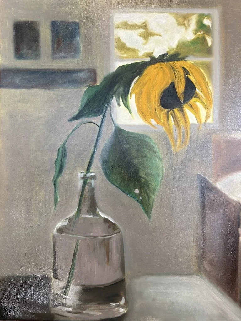 The Last Mourning, oil on canvas